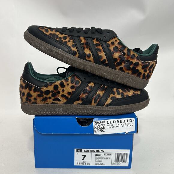 Adidas Samba OG Cheetah Pack - “Collegiate Green” JI2735